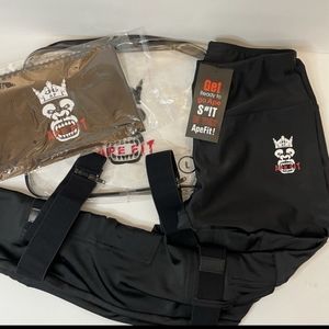 Ape LeggingsCompression   w/Resistance Bands/Carry Bag